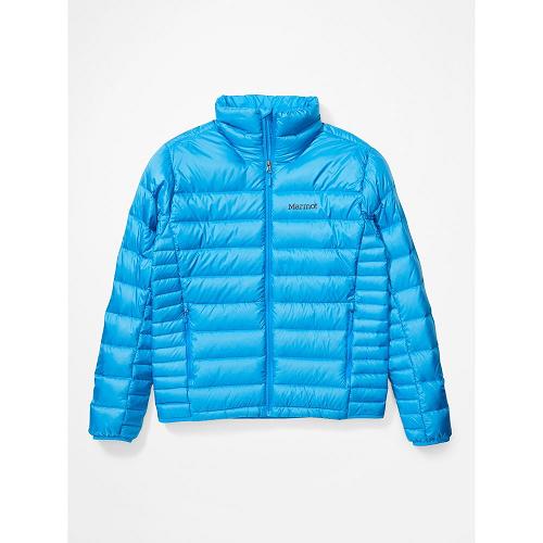 Marmot Hype Jackets - Mens Down Jacket Blue CA5274960 Canada